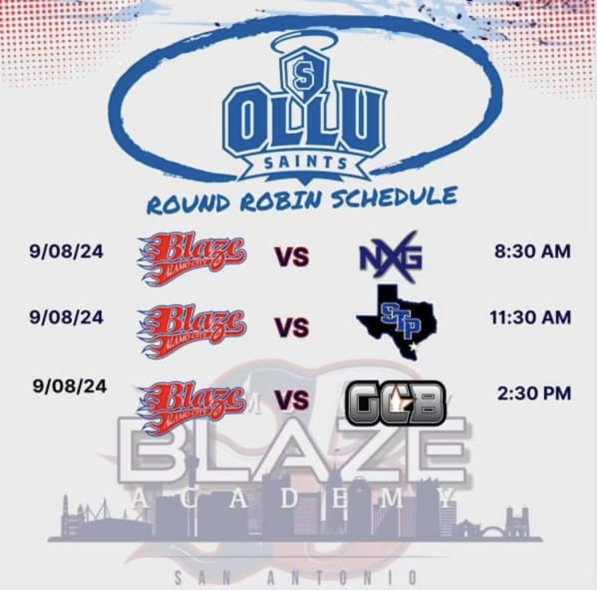 Blaze Academy 18u National (@blazeacademy18u) on Twitter photo Our girls are back on the diamond today and ready to handle business! Let’s go! <a href="/OLLUsball/">Our Lady Of The Lake Softball</a>
#BlazeOn 🔥 Our girls are back on the diamond today and ready to handle business! Let’s go! <a href="/OLLUsball/">Our Lady Of The Lake Softball</a>
#BlazeOn 🔥