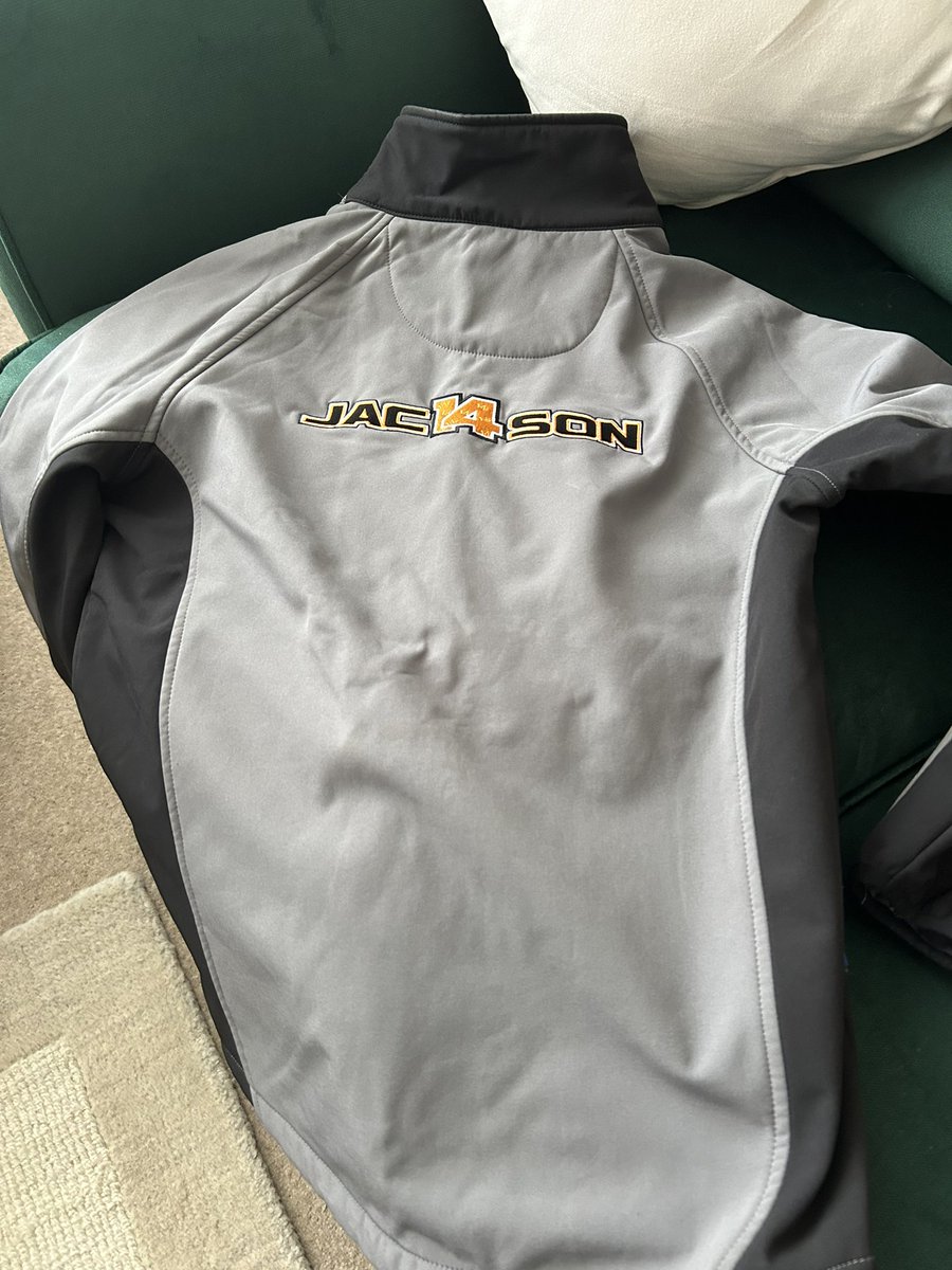 Size small Grey and black soft  <a href="/LeeJack14/">Lee Jackson</a> shell coat £20