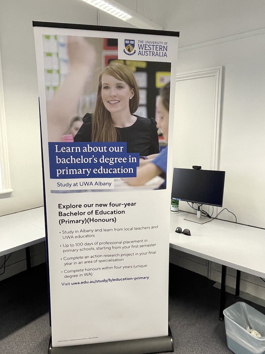 Fantastic day today @ #UWA #Albany #Openday. Thanks to all who stopped by to talk with us about #learninglocally <a href="/gse_uwa/">Graduate School of Education, UWA</a> <a href="/uwanews/">UWA</a>
