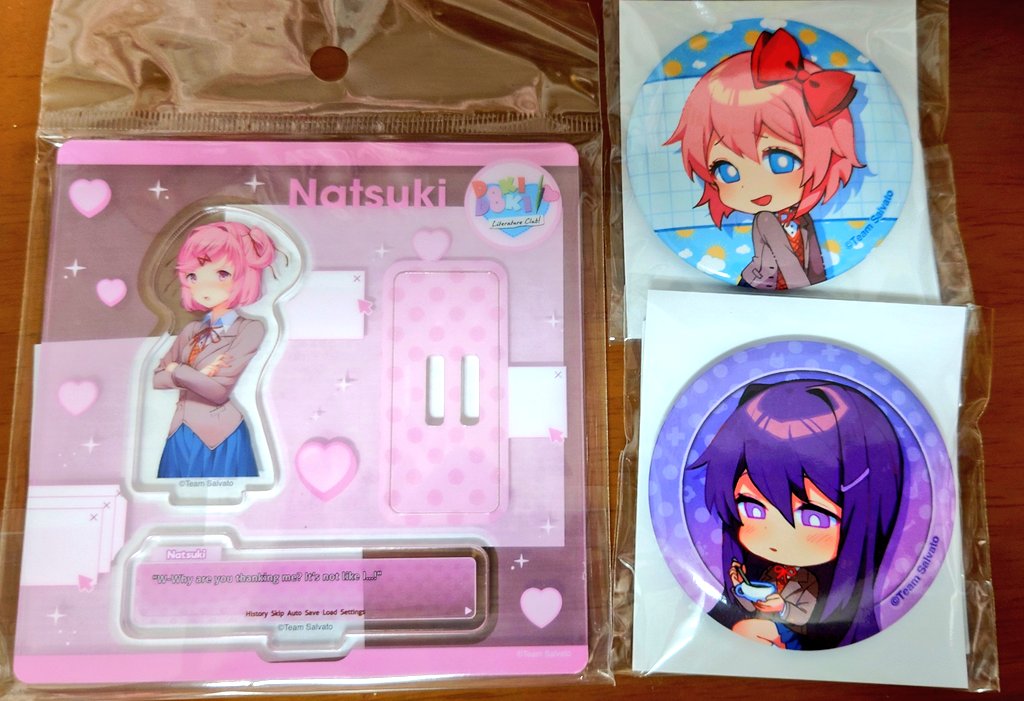 ドキドキ文芸部! よす くじメイト アクリルスタンド モニカ C-7