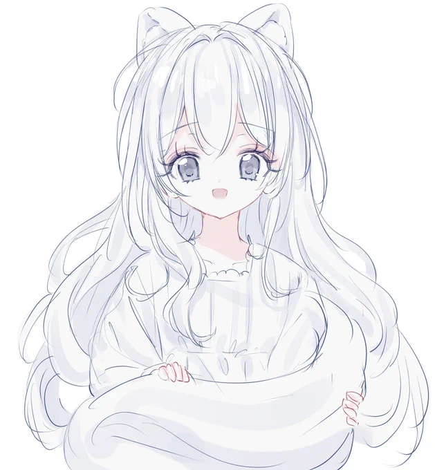 もふもふぽよぽよ 暖かい尻尾。。 