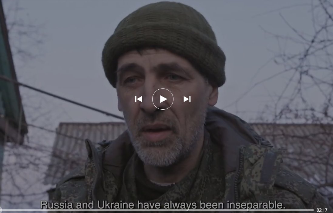 The Russian army doesn't need to be humanized.

It needs to be defeated, and the war crimes suspects within its ranks captured and sent to The Hague. 

Canada should spend its citizens' tax dollars on helping Ukraine achieve that, not help the Kremlin make propaganda films.