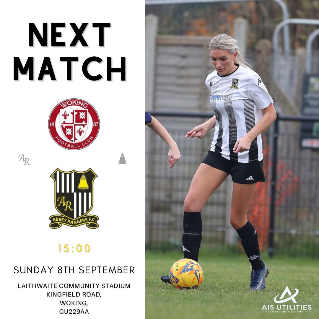 Game day! We travel the short journey to <a href="/wokingfcwomen/">Woking FC Women</a> for the first game of the season! Come on down to the stadium and support the ladies! #UTA