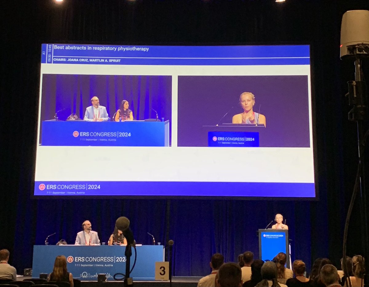 Thierry Troosters (@troosters) on Twitter photo First results of a primary care #physiotherapy exercise training programs after acute exacerbations of #COPD presented by @MariekeWuyts in #ERScongress. Promising first results to rebuild muscle function after severe exacerbations. <a href="/HermansFien/">Fien Hermans</a> First results of a primary care #physiotherapy exercise training programs after acute exacerbations of #COPD presented by @MariekeWuyts in #ERScongress. Promising first results to rebuild muscle function after severe exacerbations. <a href="/HermansFien/">Fien Hermans</a>