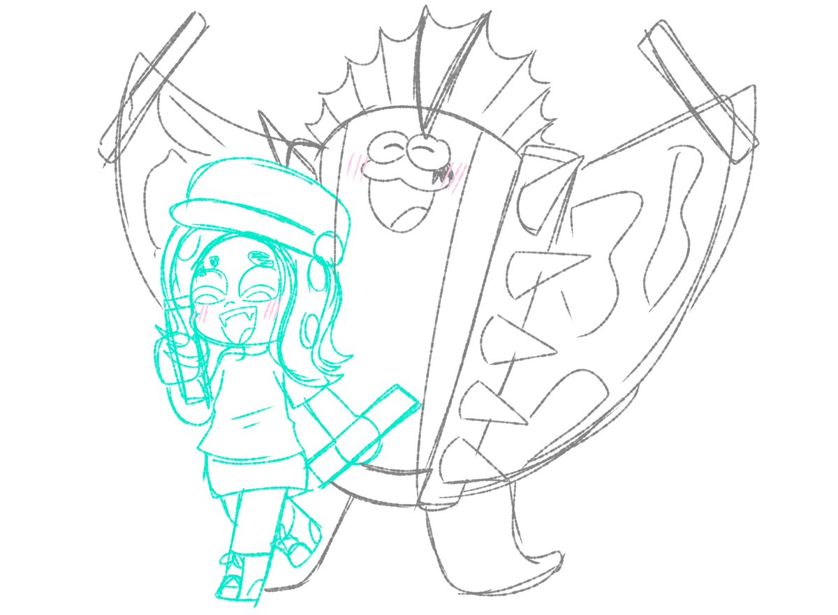 AnimatesAshton's tweet photo. Me and my hubby are cheering for Team Future! (Wip) 🩵🩵🩵🩶🩶🩶 https://t.co/u9DrnUKNxU