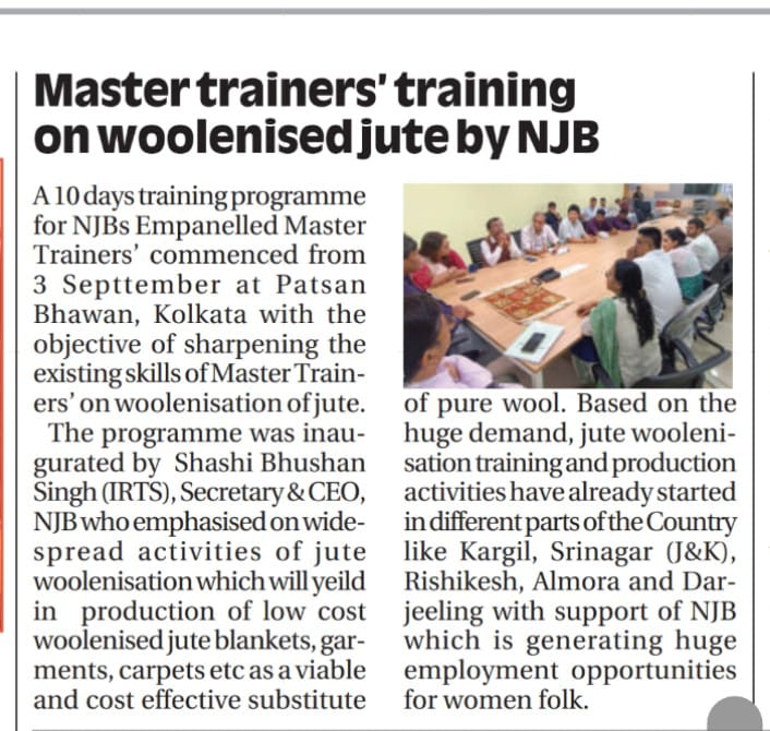 National Jute Board tweet media