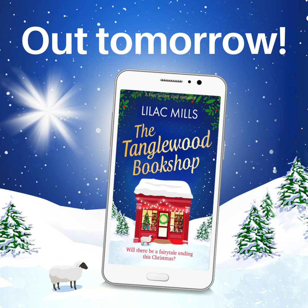 I'm beyond excited! I might have to lie down in a dark room for a while!

geni.us/TheTanglewoodB…

#christmasromance #christmasbooks #tanglewoodvillage #romanceread #romancenovels
