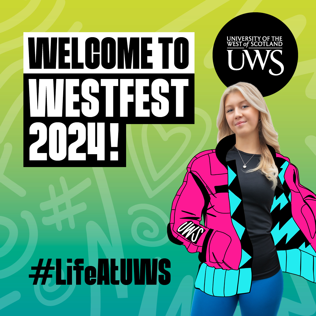 Get ready for a week of exciting events and activities across our Scottish campuses at #WestFest 2024!

Check out what's on at uws.ac.uk/current-studen…

#LifeAtUWS