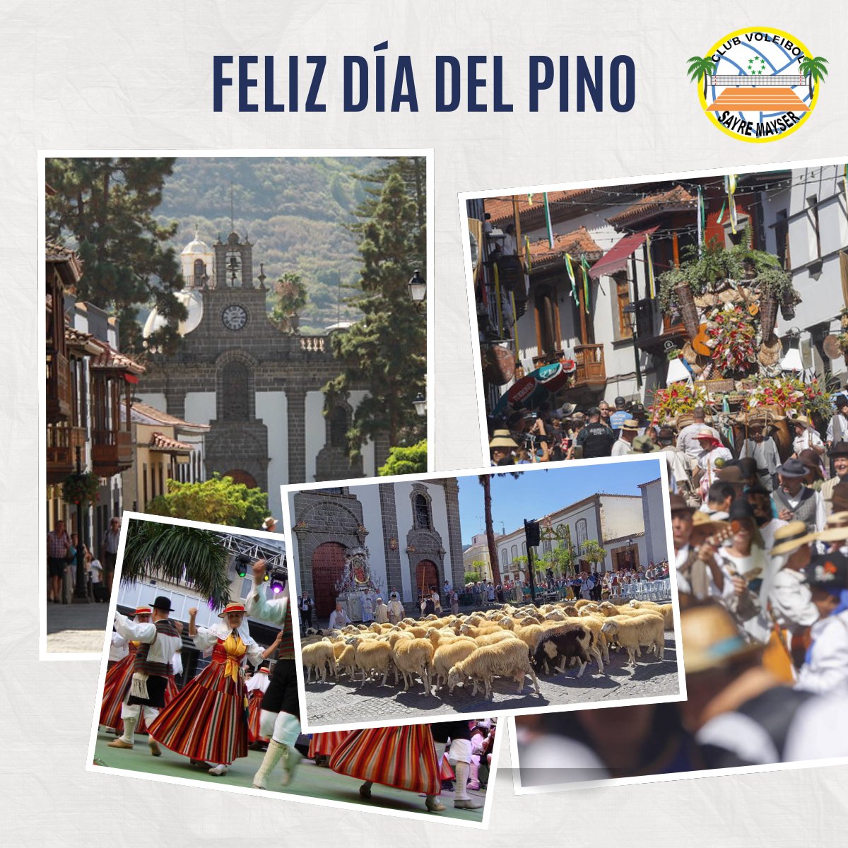 ☝ Desde el #CVSayre, te deseamos un Feliz Día del Pino

#UnClubConGarra
#GranDeporte #GranCanaria #GranDestino #MuchoPorVivir #islascanariaslatituddevida