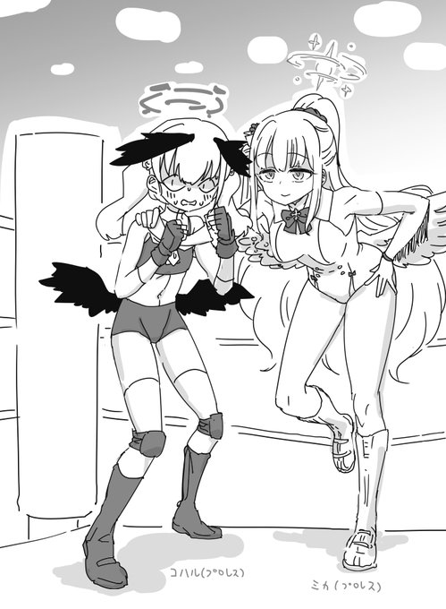 各学園の抗争に終止符を打つべくプロレス全面対抗戦が開催されるので代表枠を勝ち取るためひょんな事からコハルちゃんとタッグを組んで代表枠を狙うミカちゃん… 