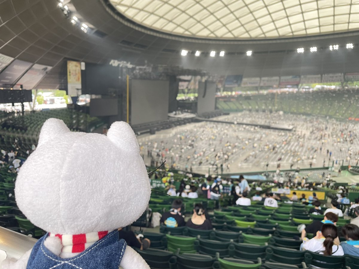 MaldiniElph's tweet photo. ほらニコル、ベルーナドームだよ

#SpheryRendezvous https://t.co/vRYE1eiFh2