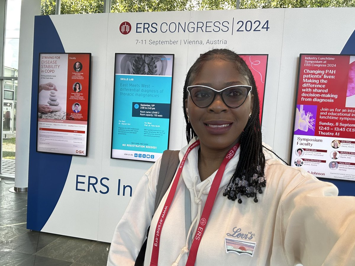 AbbiBilly's tweet photo. Happy to attend the #2024  #ERSCongress in #Vienna https://t.co/8e9gF86wYR