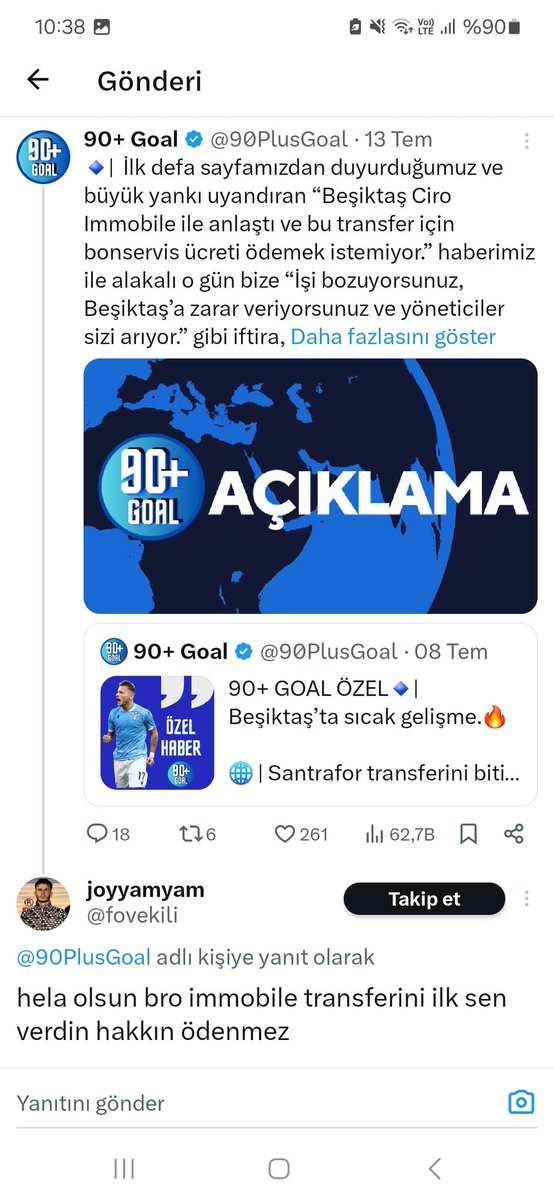 Bu sayfa bu yönetimin geliş zamanı ile kuruldu
Bi yönetici biri sayın baskana yakın birinin bu sayfayla alakalı ismi geciyor ama bilemiyoruz.
Sayın Hasan Arat Beşiktasın 1 milyon eurosu bunlar yüzünden gitti
Bu sayfayı kapattır cezasını kes
Beşiktasa zarar verdiniz <a href="/90PlusGoal/">90+ Goal</a>