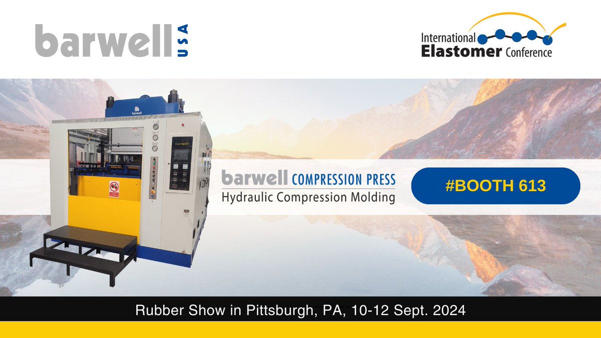 Perfectly formed molds!
The <a href="/RubberDivision/">Rubber Division, ACS</a> IEC expo starts tomorrow. Come to our booth (613) if you require a new compression press.