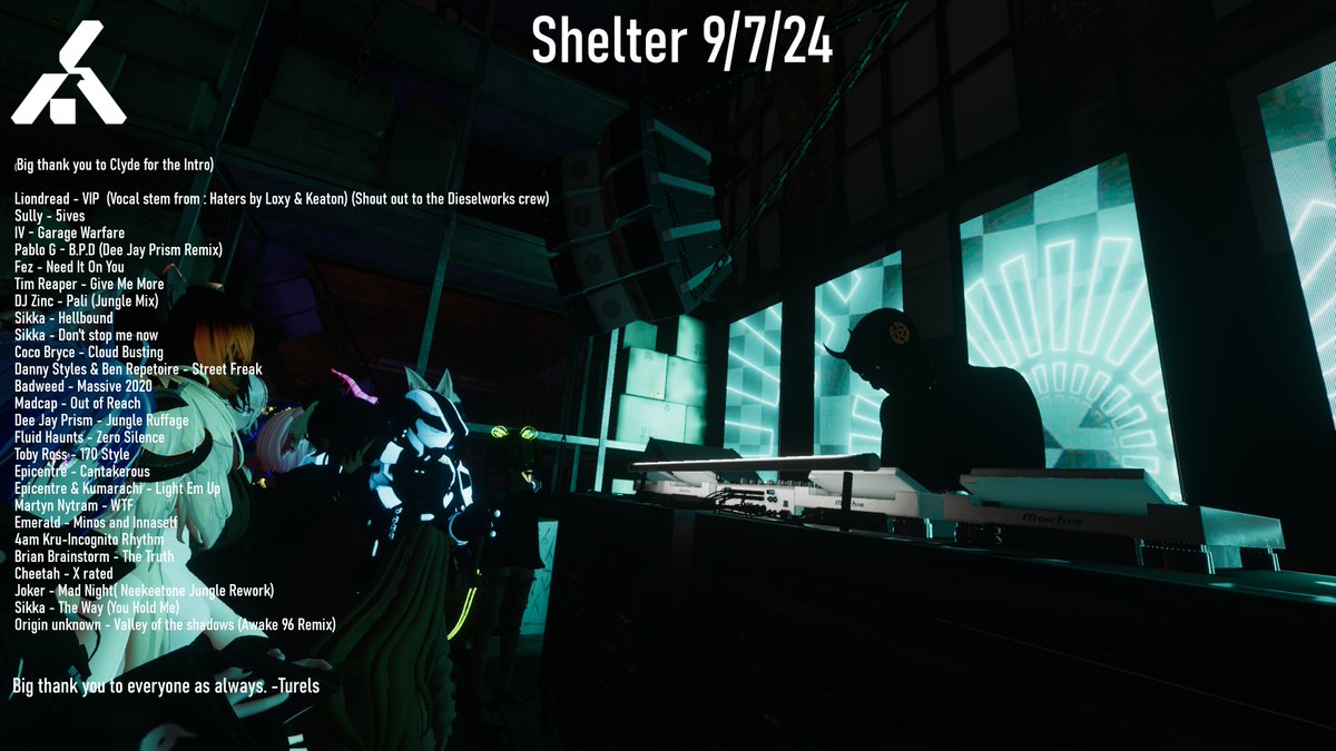 My set from <a href="/SHELTERVRCLUB/">SHELTER</a>  is now up on SoundCloud.  
on.soundcloud.com/hD3ED5Y5vM2159…

📸 by <a href="/_Wolfly_/">wolfly.bsky.social</a>