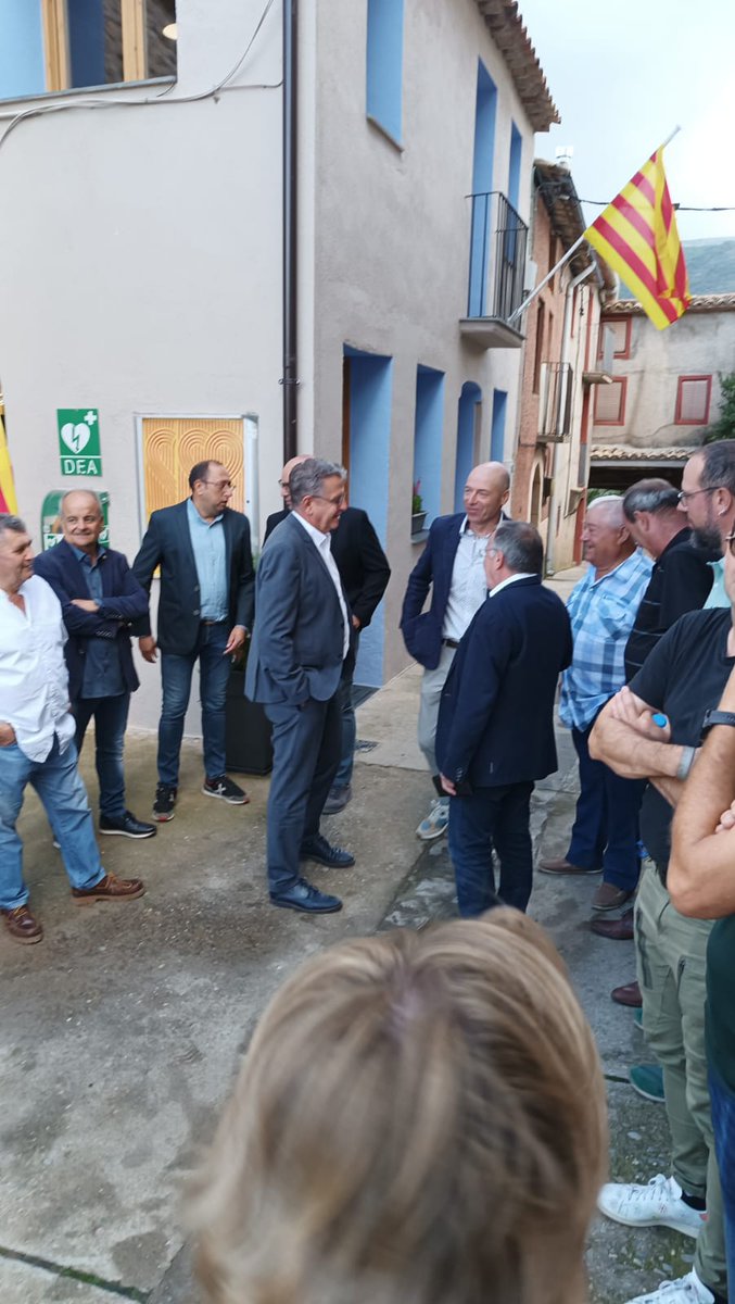ERCPallarsJussa's tweet image. 📣 Sant Esteve de la Sarga ja compta amb el nou edifici 🏛 de l'Ajuntament després d'anys sense 

✅️La inauguració ha anat a càrrec del president de @DiputacioLleida i ha comptat amb l'alcalde @nendelxinco, el diputat @cram477  així com altres alcaldes i regidors del #Pallars