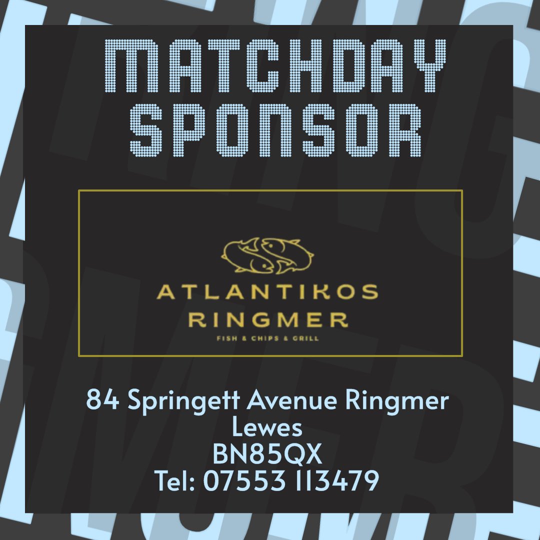 ⚪️🔵M A T C H  D A Y🔵⚪️

SCWGFL DIVISION 1

Come and show some support for your the ladies, We welcome Infinity Fc to the Caburn in the first fixture of the Sussex County Women and Girls' Football League

⬇️Matchday Sponsor⬇️

Atlantikos Ringmer

atlantikosringmer.com