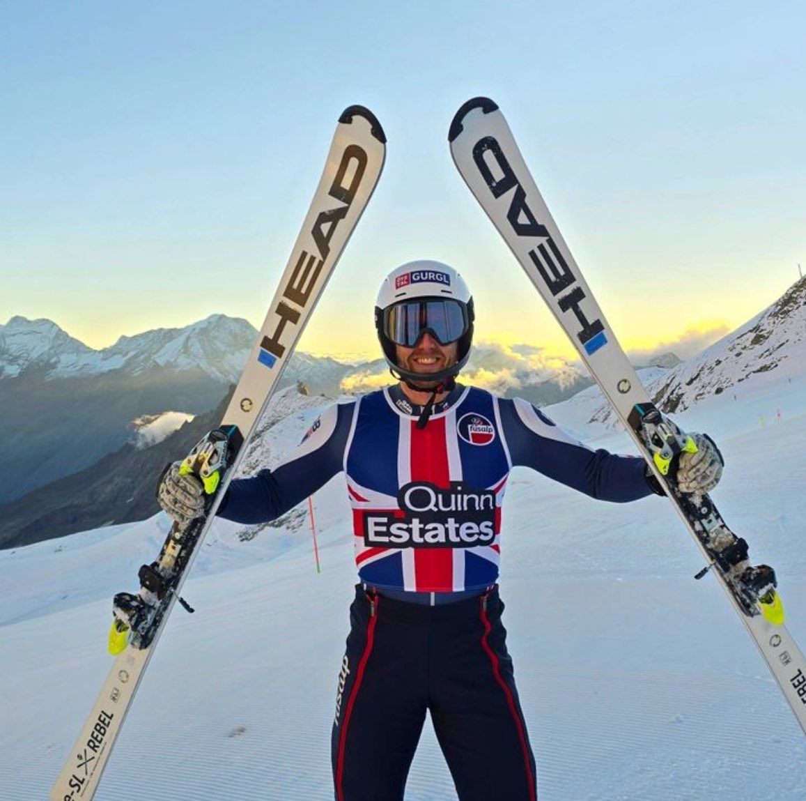 C’est dimanche, tous au ski…
comme Dave Ryding à Saas Fee