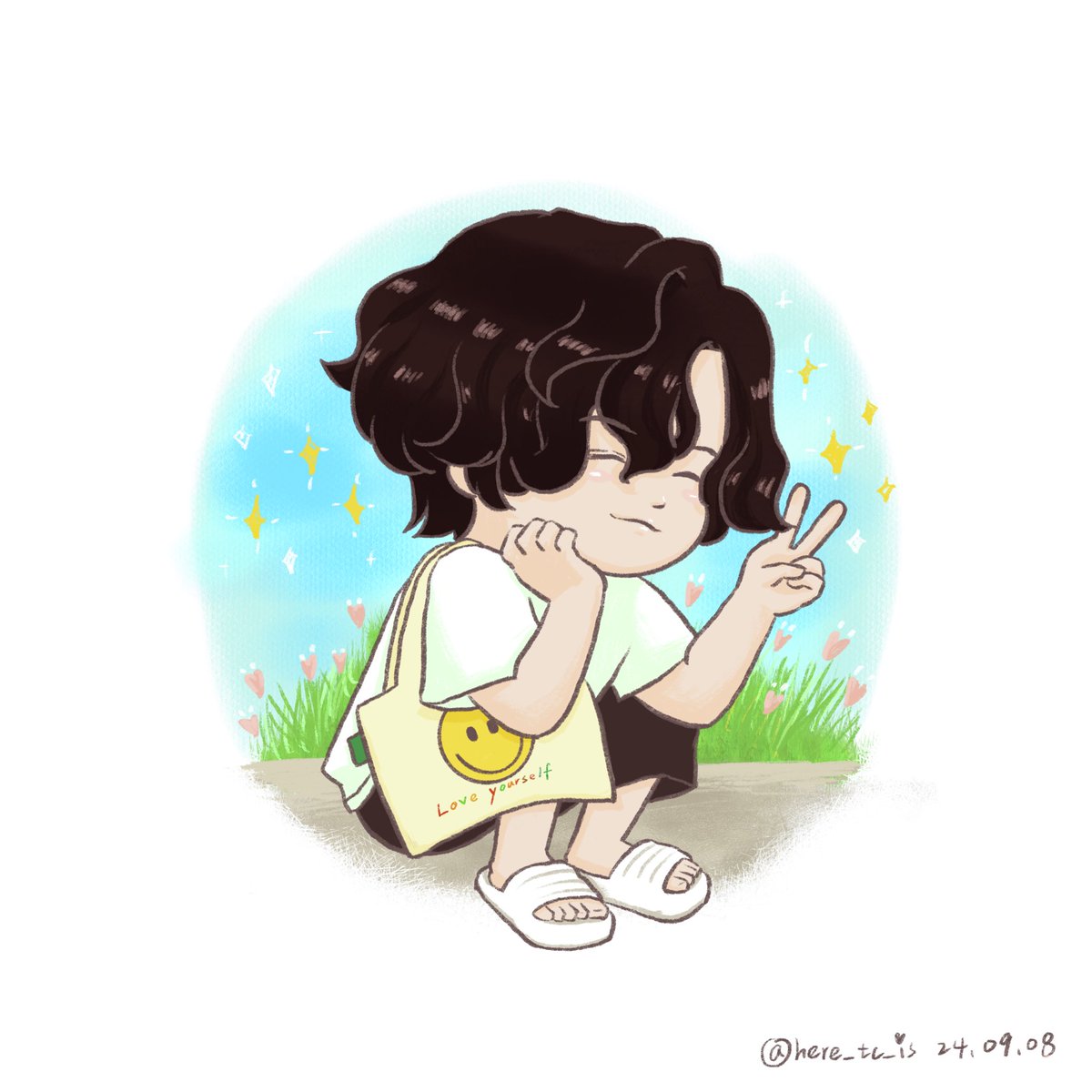 ADNAP_ADNAP's tweet photo. Love Ourself ✨🫶🏻💙

#superjunior #sj #슈퍼주니어 #슈주 
#김희철 #희철 #Kimheechul #HeeChul #希澈 #金希澈
#everlastingfriends #elftw #elf #엘프 #대만엘프 #fanart #procreate
#illustration #art #drawing #插畫 #挿絵 https://t.co/IK5ZwEYNzQ