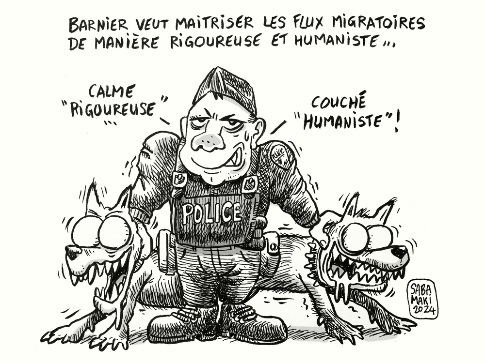 maki_saba's tweet photo. Le blabla récurent des nouveaux premiers ministres ...
 #Barnier https://t.co/p1NW5RQhEm