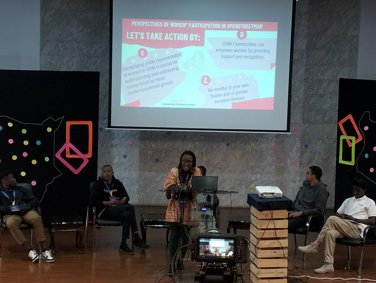 AGBENOMBA Abigail (@aimeabibis) on Twitter photo Day3 #SOTM2024
Lightning Talks III with SOTM working Group.
<a href="/Ohenebhenedicta/">Benedicta Ohene</a> talk about Perspective of Women*participation in #OpenstreetMap
#GenderGap Day3 #SOTM2024
Lightning Talks III with SOTM working Group.
<a href="/Ohenebhenedicta/">Benedicta Ohene</a> talk about Perspective of Women*participation in #OpenstreetMap
#GenderGap
