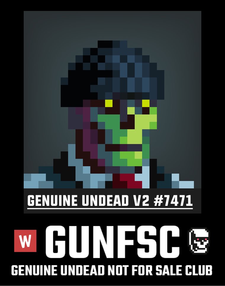 Genuinely Rising...
My Watchcap is now On-Chain 💀
Jobs not finished, we keep watching 👁️
#GenuineRising #WatchersGU

Thanking <a href="/Sandman_1337/">Sandman💀</a> for all you do for GU 💀