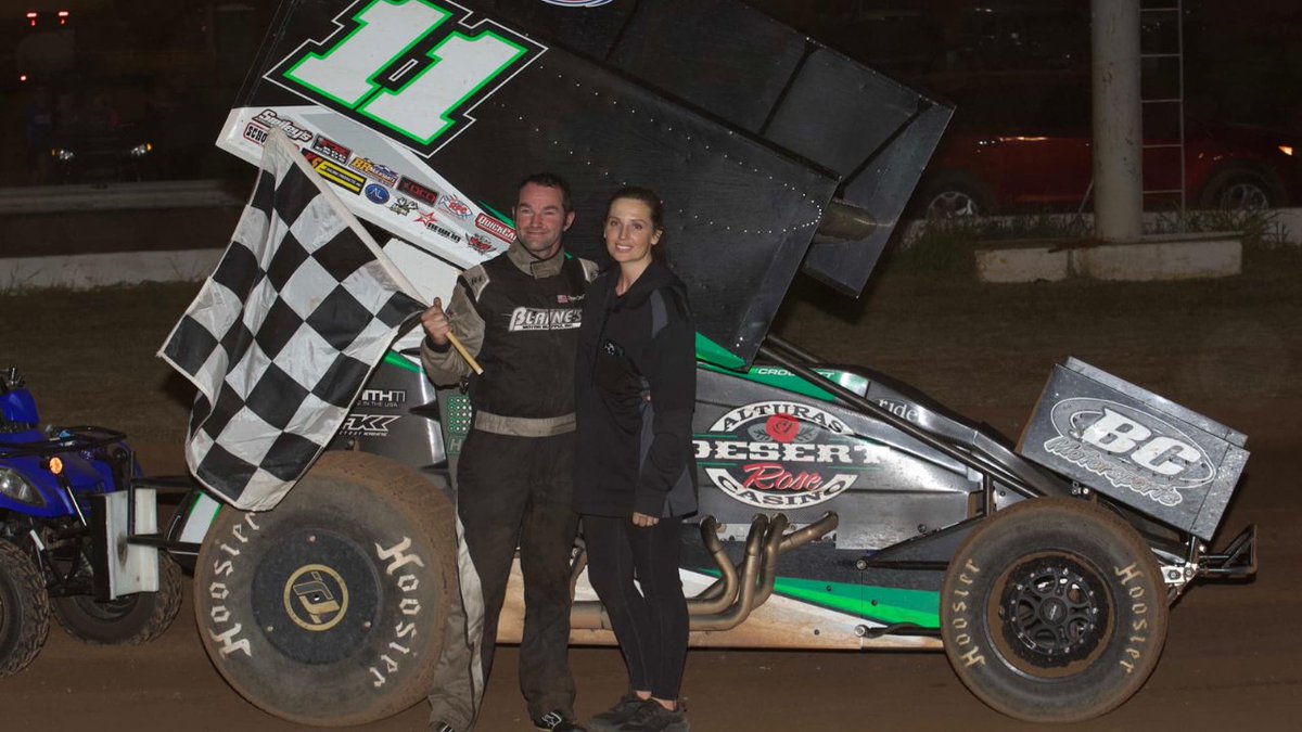 Roger Crockett was the class of the field Saturday night at Enid Speedway with the ASCS Sooner Region.

Find out more at ascsracing.com/news/its-roger…