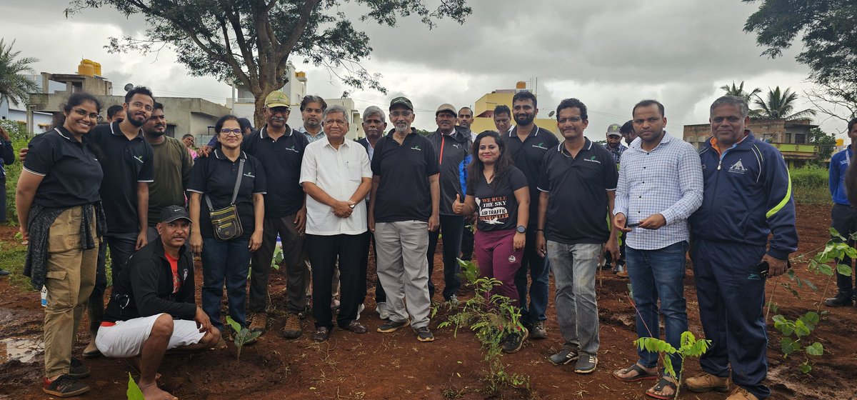 richa_caet2004's tweet photo. Today's Plantation @aaiblgairport @BelagaviAirport @green_saviours @focustree_app @Tree_of_Alpha @motherearth83 #trees #plantaion @allaboutbelgaum @BelagaviKA @BelagaviM @beingbelgaumite @MarvelousBgm @aranya_kfd @NammaKalyana @MyKarnataka @BelagaviForum @belagavi_news https://t.co/kU4YHIMthb