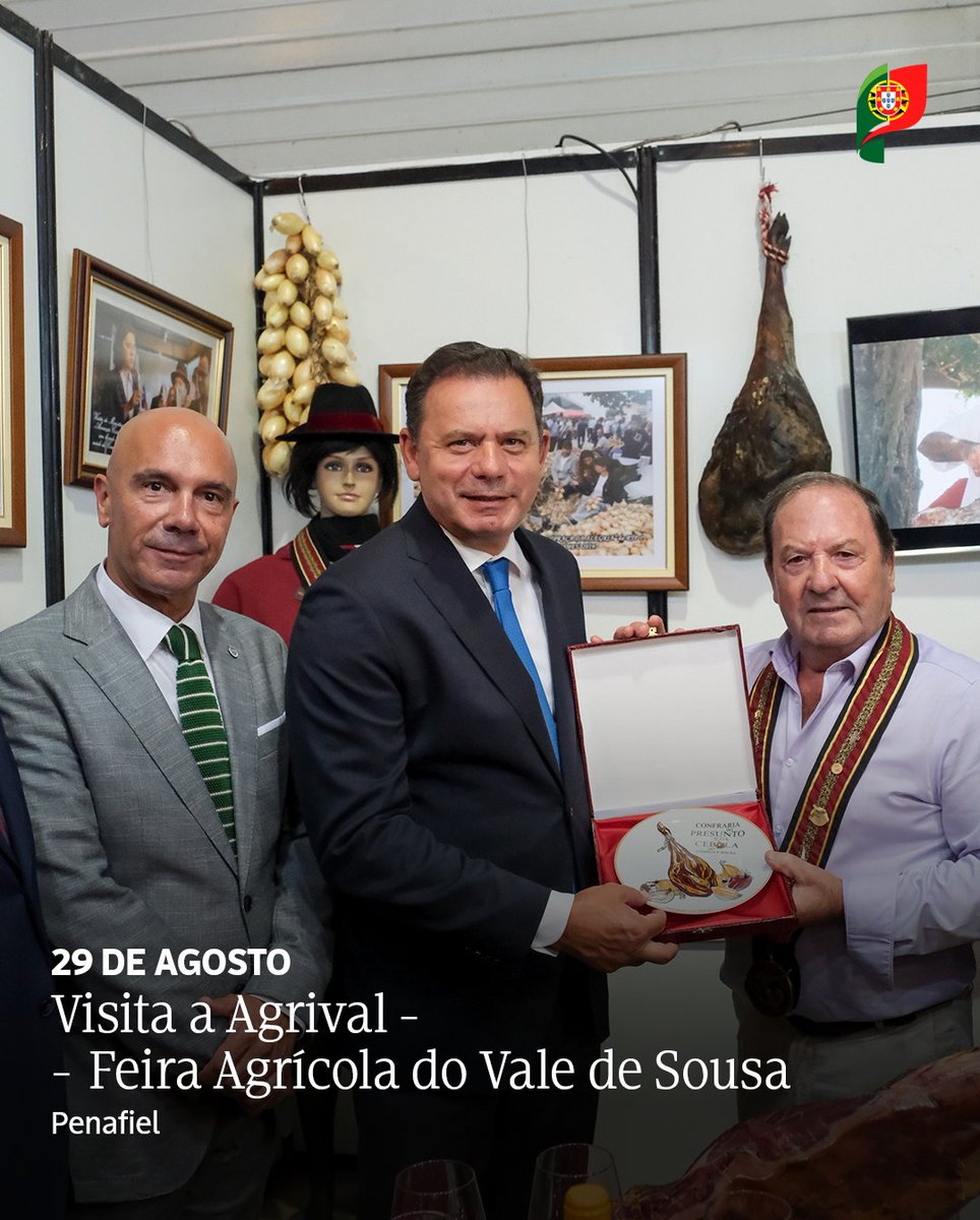 govpt's tweet photo. Esta semana, o #PrimeiroMinistro esteve no Norte do país, marcando presença nas feiras agrícolas #AgroSemana, em Póvoa de Varzim, e na #Agrival, em Penafiel, onde também inaugurou o Ponto C - Cultura e Criatividade. https://t.co/phxZpvL2k9