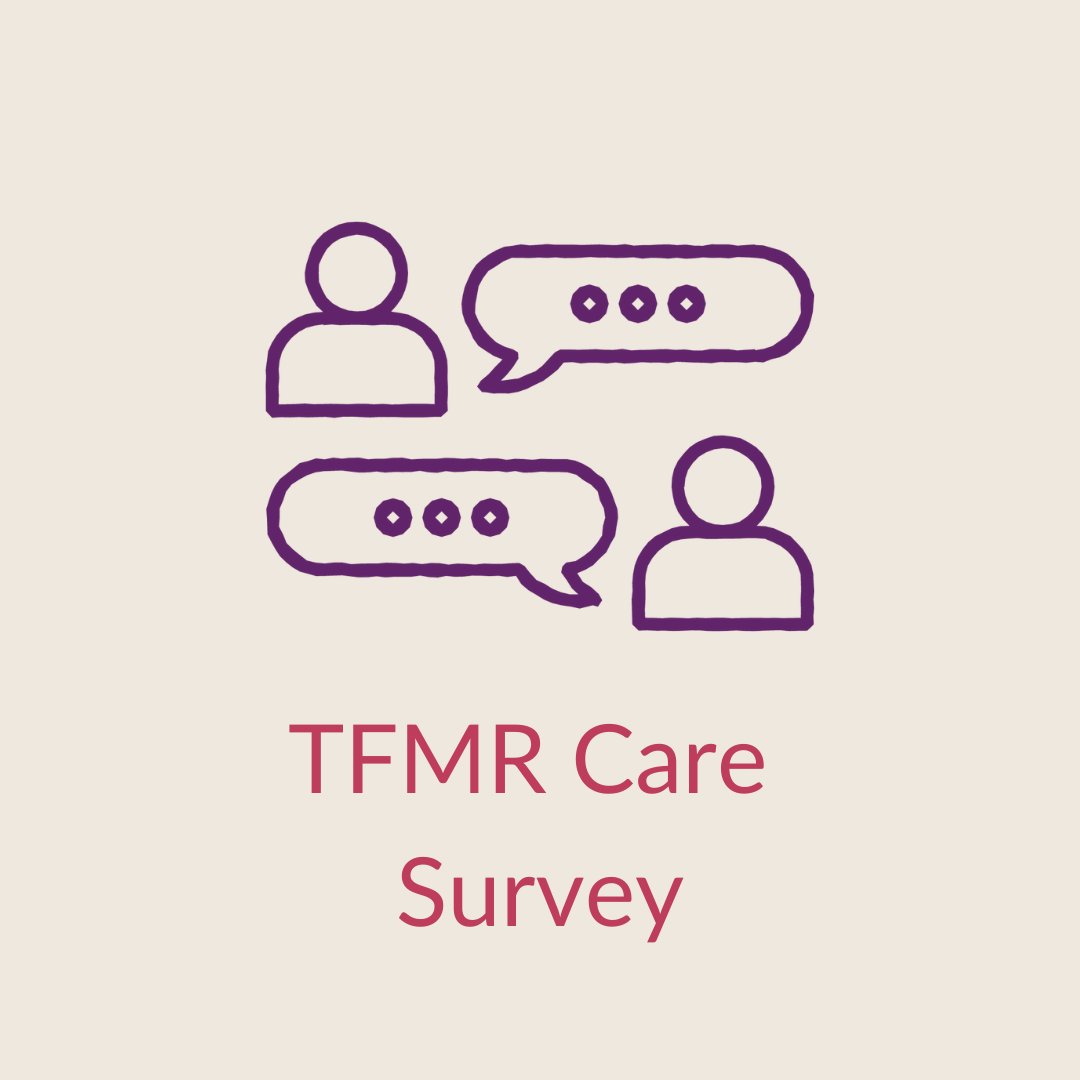 We are conducting a survey on TFMR care.

If you have had a TFMR in the last 5 years and would be willing to share your experiences of care, we would be very grateful. The survey will help us have an up-to-date understanding of TFMR care and support. 

surveymonkey.com/r/KVCVMVR