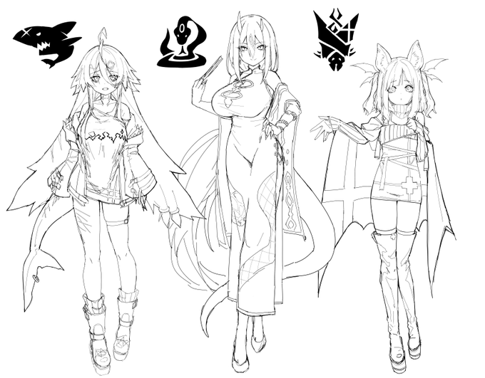 うちの子を描きなおしている…… 