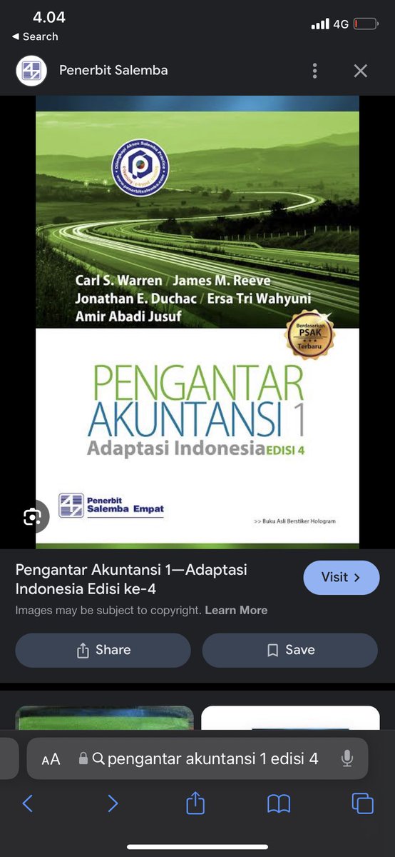 WTB
buku pengantat akuntansi 1 edisi 4
yg ori,, pls kindly rep/dm me kalo punya yaa!!
#zonauang #wtb