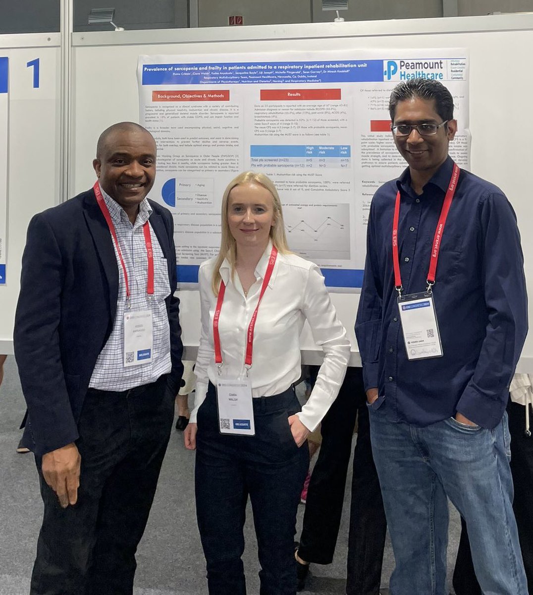 Elaine Cribbin (@cribbinelaine) on Twitter photo Delighted to have a poster at this years <a href="/EuroRespSoc/">ERS</a> conference in Vienna. Well done to the <a href="/Peamount_Health/">Peamount Healthcare</a> respiratory team involved, and to <a href="/CiarawalshRD/">CĂara Walsh RD</a>, kudos and Dr Kooblall for representing
#ERSCongress Delighted to have a poster at this years <a href="/EuroRespSoc/">ERS</a> conference in Vienna. Well done to the <a href="/Peamount_Health/">Peamount Healthcare</a> respiratory team involved, and to <a href="/CiarawalshRD/">CĂara Walsh RD</a>, kudos and Dr Kooblall for representing
#ERSCongress