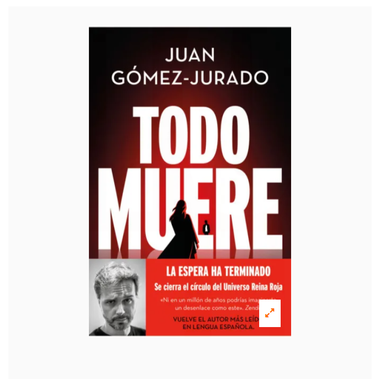⚡#EXCLUSIVA⚡

La espera ha terminado. Vuelve el autor más leído en lengua española.

#TodoMuere de Juan Gómez-Jurado llegará a las librerías el próximo 5 de noviembre. 

El desenlace tendrá 656 páginas y un precio de 24,90 euros en formato físico.

#ReinaRoja #SagaTodoArde