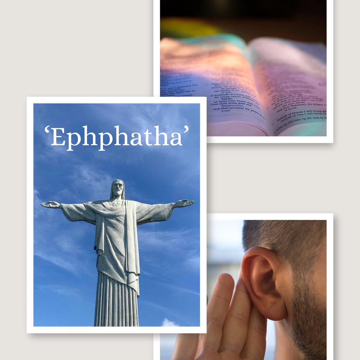 ArmaghYouth's tweet photo. Today Jesus heals a deaf man with a speech impediment. By saying “Ephphatha” (“Be opened”) He restores his ability to hear &amp; speak. Despite Jesus’ request for silence the news spread &amp; people marveled at His power. #GospelReflection #Mark7 #Faith @ArchbishopEamon @MichaelRouter https://t.co/wBDJNzapju