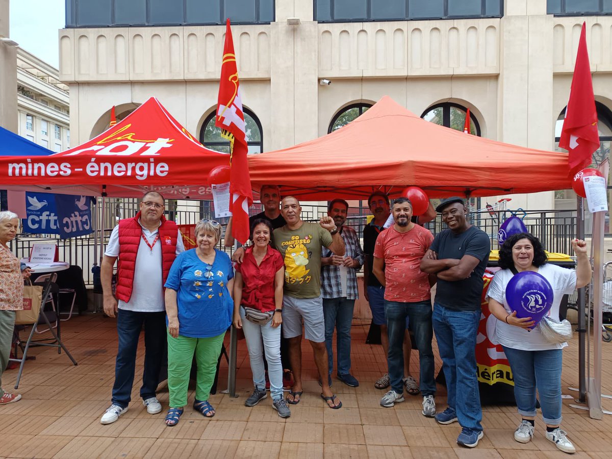 La #CGT vous attend toute la journée à son stand de l'Antigone des associations à #Montpellier Venez nous rencontrer ! Syndiquez-vous !