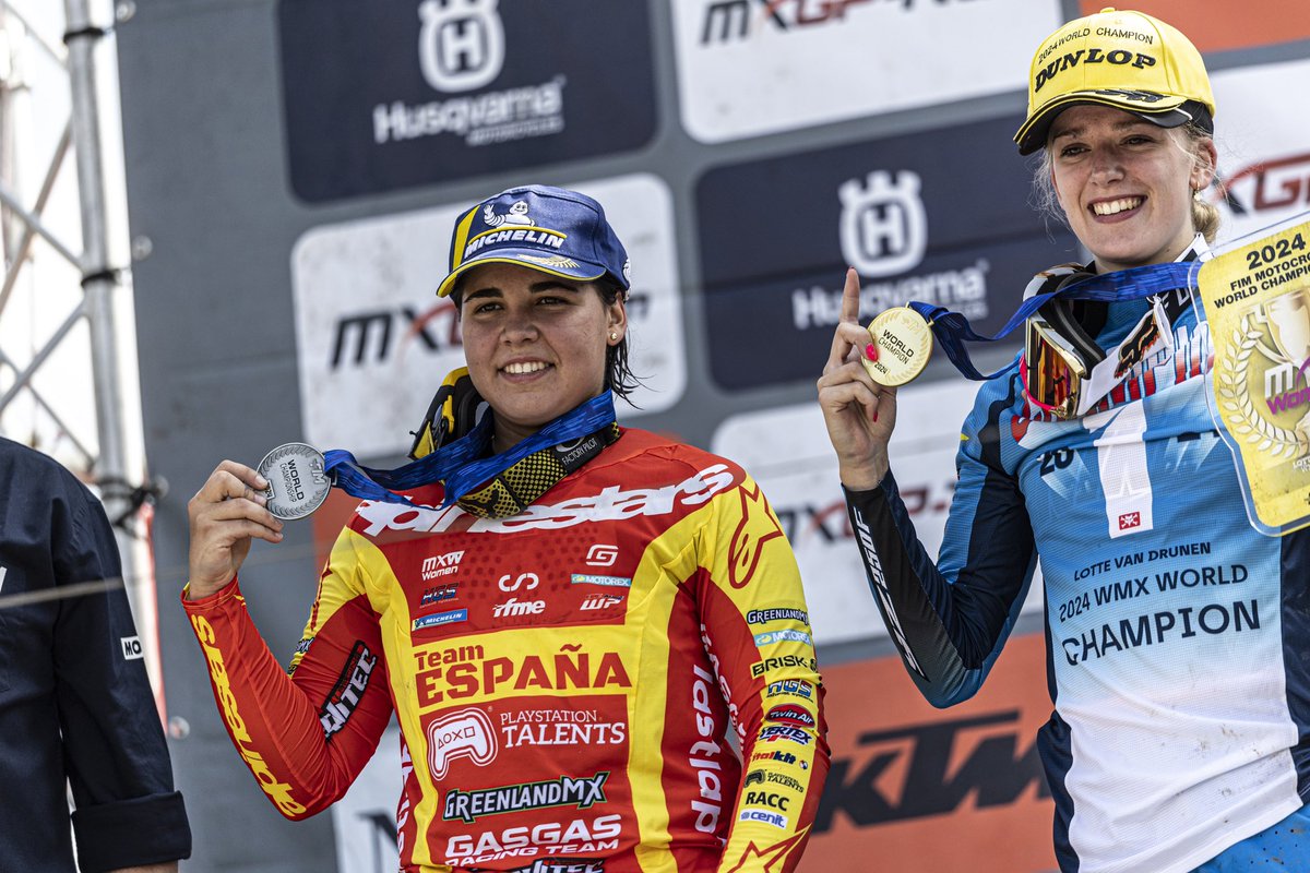 Daniela Guillén, subcampeona del mundo de #WMX 
Grande jefa!!!!