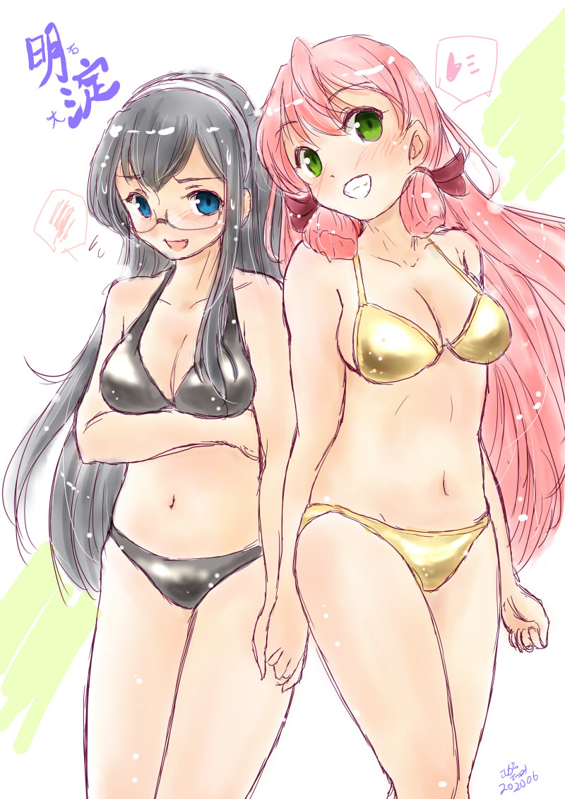 #まだ暑いから水着の艦娘貼っていく 