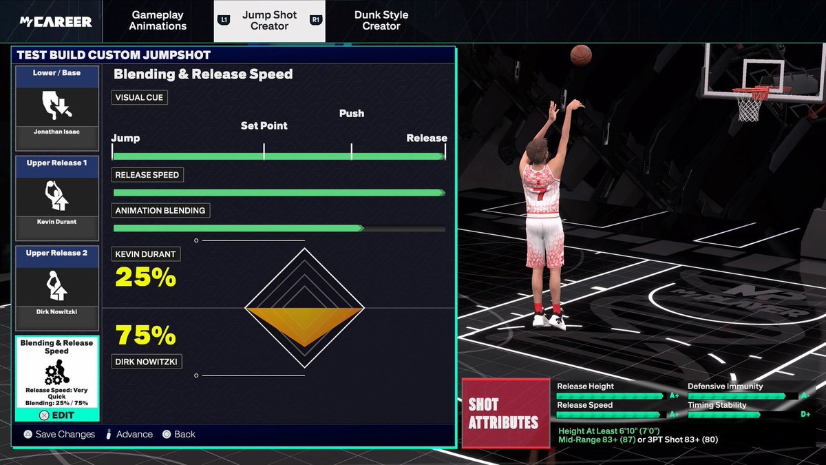 nba2kcmty's tweet image. 3 of the best custom jumpshots for 6'10-7'3 builds

Via: @boofiq 

#NBA2K25