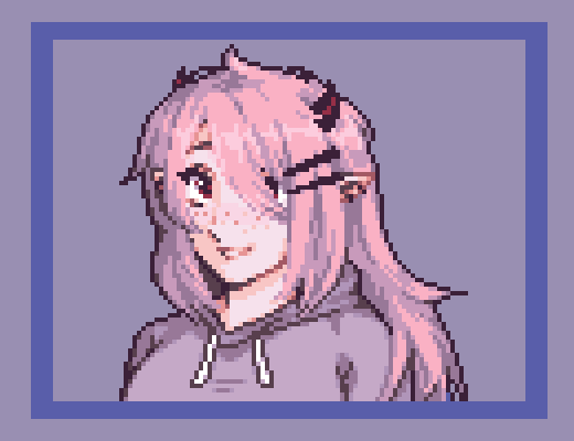 Haven't posted in forever, so took a crack at drawing June, OC of <a href="/_megrocks/">meg 🖤</a> who helped inspire my art style
#megrOCs