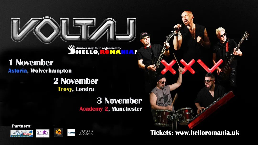 HelloRomaniauk's tweet photo. Turneu Voltaj in UK
https://t.co/lCE8g7vQdo https://t.co/CM68lG7Dvn