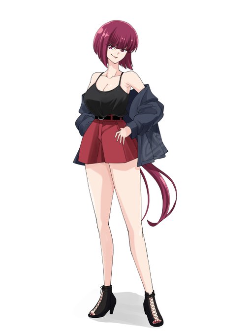 朧ねーちゃんの頭身をアサギさんに合わせようかと思ったけど
やっぱりあのデフォルメ具合が気に入ってるので
アサギさんの頭身に合わせたバージョンを別で描いてみた
こっちのお姉ちゃんズもいい感じ 