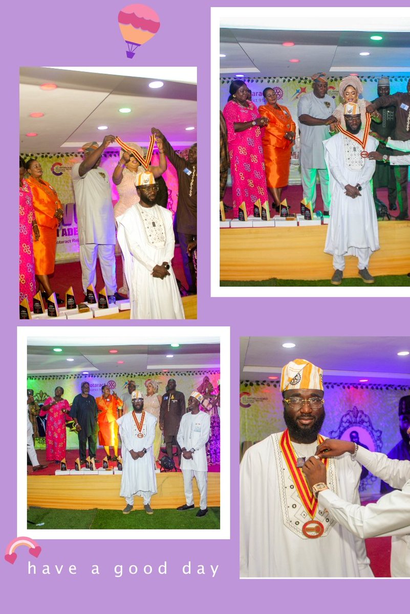 Rotaract9126NG's tweet image. 📸 Highlights from the Official Investiture of the Pioneer District Rotaract Representative
Rotaract District 9126 Nigeria 🇳🇬  

#ElRitmoMagico #Pioneer #DRR #Rotaract9126NG #MagicofRotary