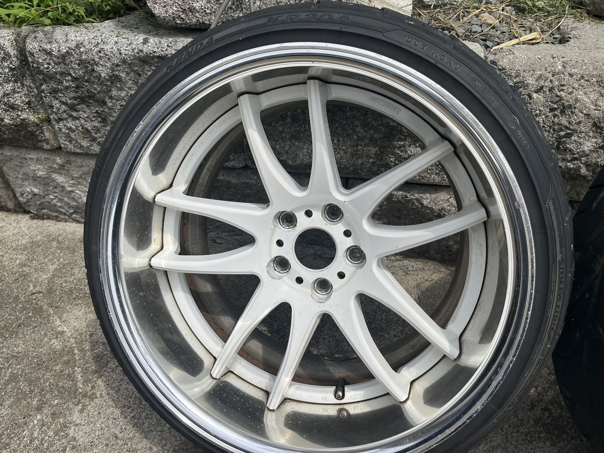KOTA_2JZ's tweet photo. ホイール売ります
WORK EMOTION CR2P 18インチ 
フロント10.5J -13 リア11.5J -25

15万
取りに来てくれる方！DMまで https://t.co/NY6hfKwuJB
