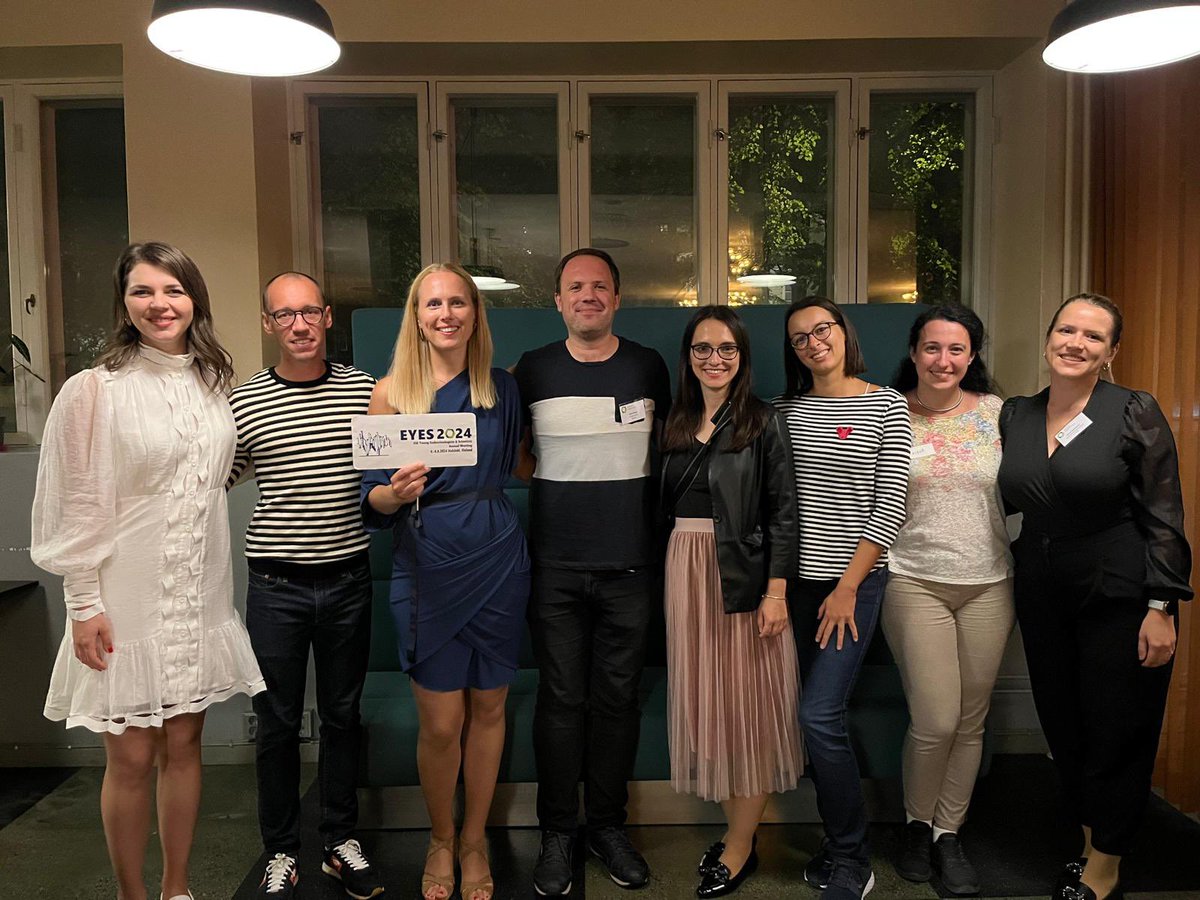 Croatian young endocrinologists (@croendoyoung) on Twitter photo 3️⃣.and final day on <a href="/EYESFinland2024/">EYES 2024 Annual Meeting in Helsinki</a> 🥳
See you next year in Italy🔆
<a href="/mirjana__dukic/">Mirjana Đukić</a> <a href="/ZibarKarin/">Karin Zibar Tomsic</a> <a href="/NinoMatas1/">Nino Matas</a> <a href="/anja_barac/">Anja Barač Nekić</a> <a href="/EYEScientists/">EYES</a> <a href="/ESEndocrinology/">European Society of Endocrinology (ESE)</a> 3️⃣.and final day on <a href="/EYESFinland2024/">EYES 2024 Annual Meeting in Helsinki</a> 🥳
See you next year in Italy🔆
<a href="/mirjana__dukic/">Mirjana Đukić</a> <a href="/ZibarKarin/">Karin Zibar Tomsic</a> <a href="/NinoMatas1/">Nino Matas</a> <a href="/anja_barac/">Anja Barač Nekić</a> <a href="/EYEScientists/">EYES</a> <a href="/ESEndocrinology/">European Society of Endocrinology (ESE)</a>