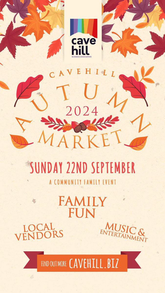 <a href="/NBelfasthour/">NorthBelfastHour</a> <a href="/GreatplaceB/">Great Place North Belfast</a> <a href="/NorthCityBC/">North City Business Centre</a> <a href="/cliftonbelfast/">Clifton House Belfast</a> <a href="/bbtbelfast/">Belfast Buildings Trust</a> <a href="/NorthBelfastNew/">North Belfast News</a> <a href="/BelfastLive/">Belfast Live</a> 
The Cavehill Business Association are having another fab, family event on the 22nd of September on the Cavehill Road ♥️♥️