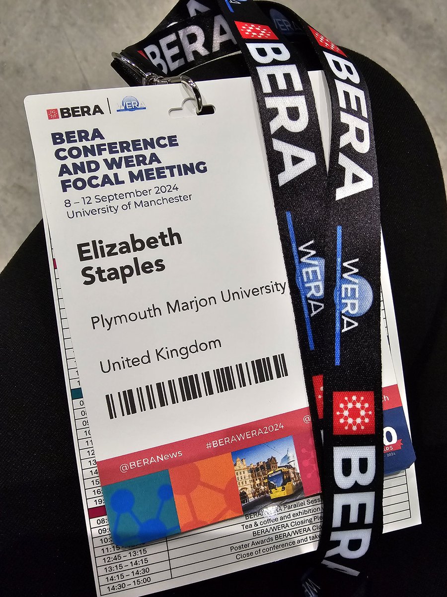 Looking forward to a week of inspiration, reassurance, and academic chatter #BERA2024
#InclusiveEducation #ECR
#EducationalResearch