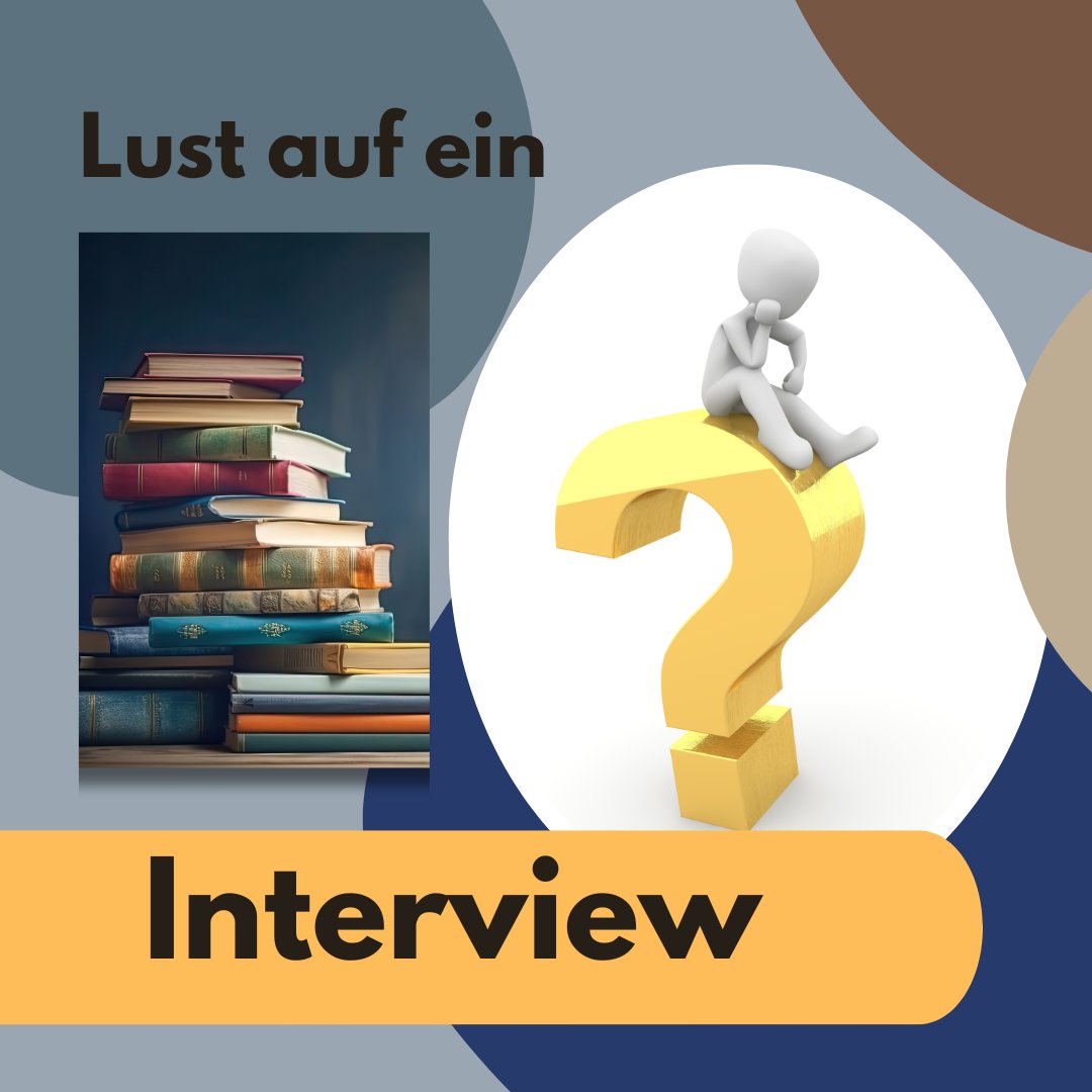 Liebe Autorinnen und Autoren,

habt Ihr Lust auf ein schriftliches Interview mit mir? Ich habe wieder Plätze frei und würde mich gerne mit Euch über Eure diesjährige Neuerscheinung austauschen. Dann schreibt mir gerne eine Nachricht an Carmen@carmensbuecherkabinett.de.