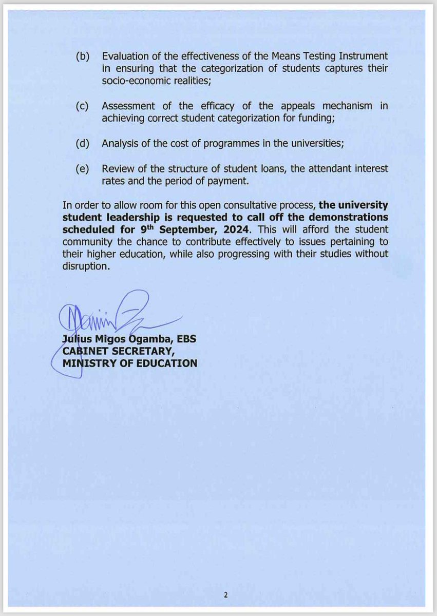 Terriz_Sam's tweet photo. Government establishes two  committees to evaluate the higher education New Funding Model; University Students will have representatives in the committees

#SystemYaFacts https://t.co/DFXKdRhaQr