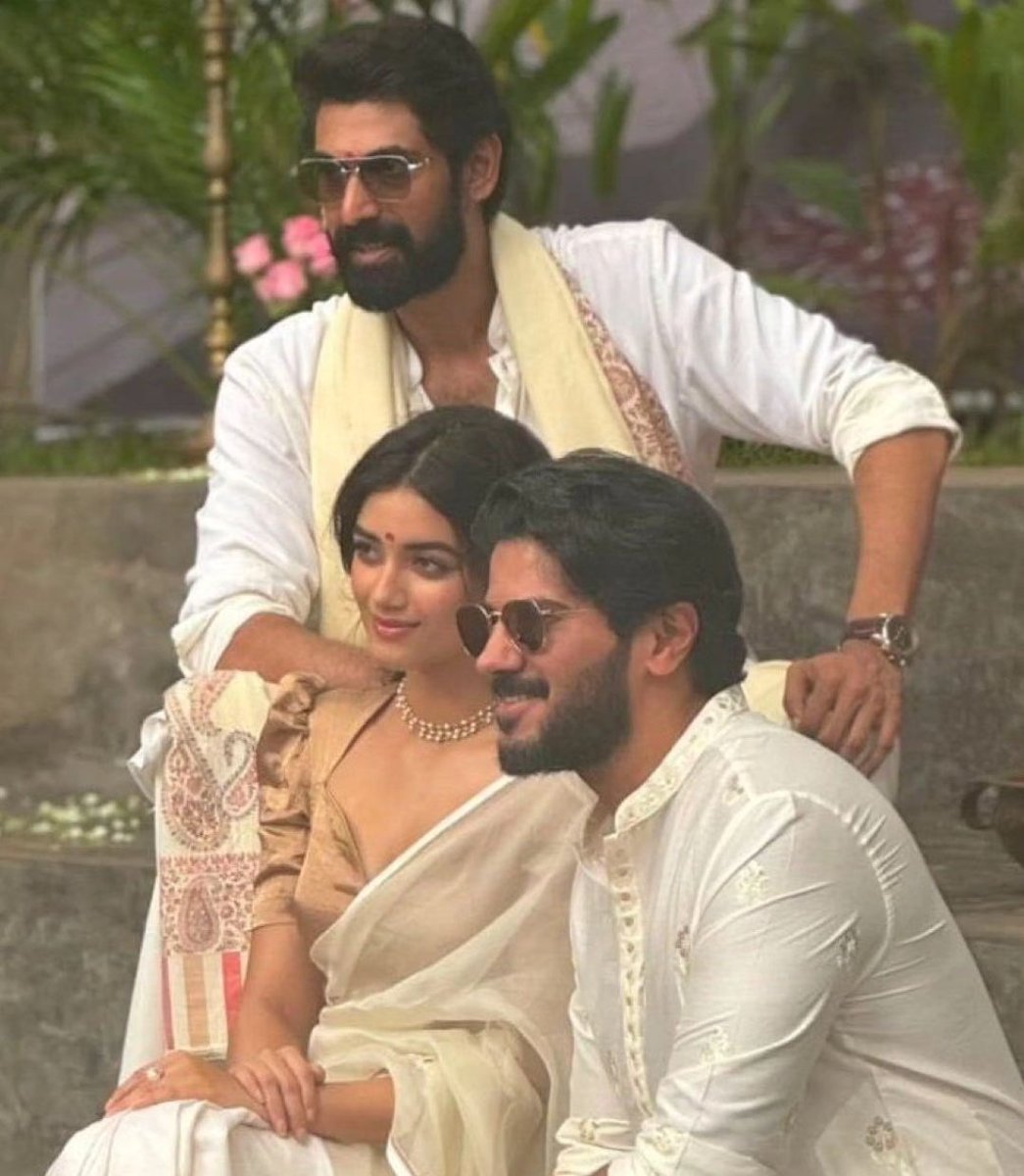 Daggubati_fan's tweet image. #Kantha Pooja Ceremony 😍😍